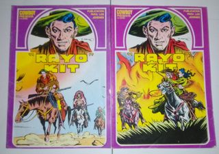 cómic tebeo español "Rayo Kit" serie Cowboy