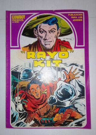 cómic tebeo español "Rayo Kit" serie Cowboy
