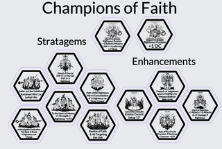 Tokens Hermanas de Batalla / Adepta Sororitas 40K