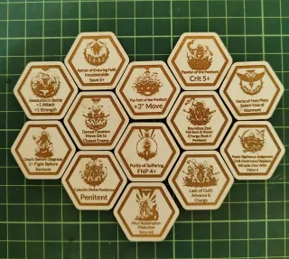 Tokens Hermanas de Batalla / Adepta Sororitas 40K