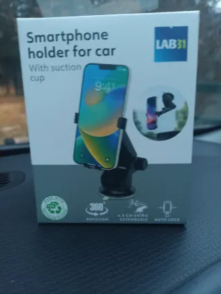 Porta cellulare LAB31 a ventosa