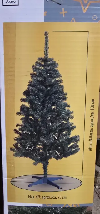 Albero di Natale Livarno Home 150cm