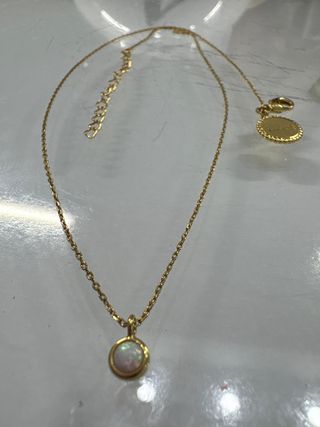 COLLAR HOPE.  Colgante Singularu Oro Blancos