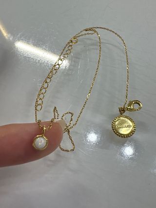 COLLAR HOPE.  Colgante Singularu Oro Blancos