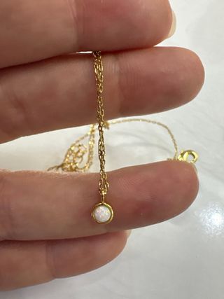 COLLAR HOPE.  Colgante Singularu Oro Blancos