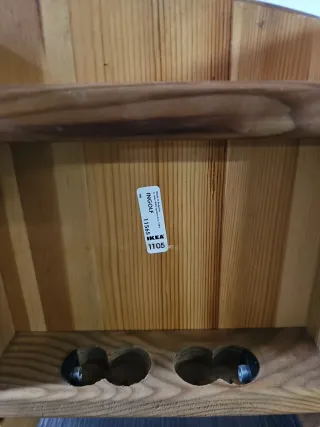 2 Sillas Altas Madera IKEA INGOLF