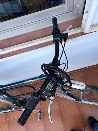Bicicleta Orbea paseo con candado