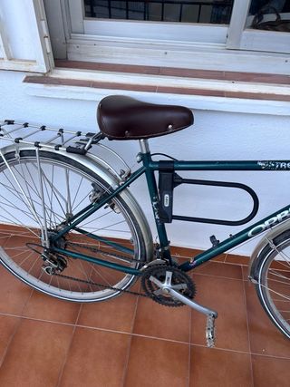 Bicicleta Orbea paseo con candado