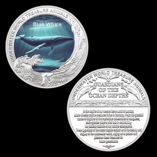 MUNDO SUBMARINO 6 MONEDAS CONMEMORATIVAS + ESTUCHE
