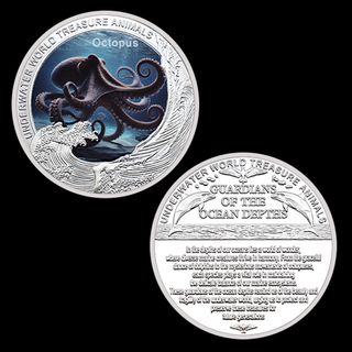 ESTUCHE 6 MONEDAS BAÑADAS EN PLATA