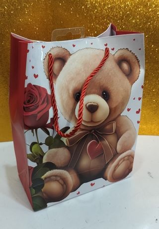 2 Peluche Disney Topolino e Minnie Busta Regalo