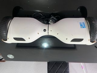 Patinete Eléctrico Skate Flash Blanco