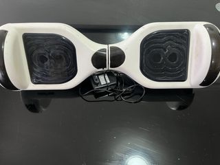 Patinete Eléctrico Skate Flash Blanco