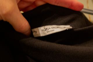 Pantaloni neri Piazza Italia scampanati XL