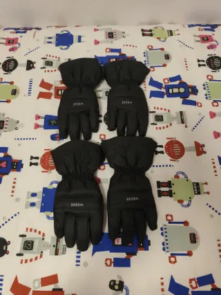 Guantes nieve niño Wedze negros