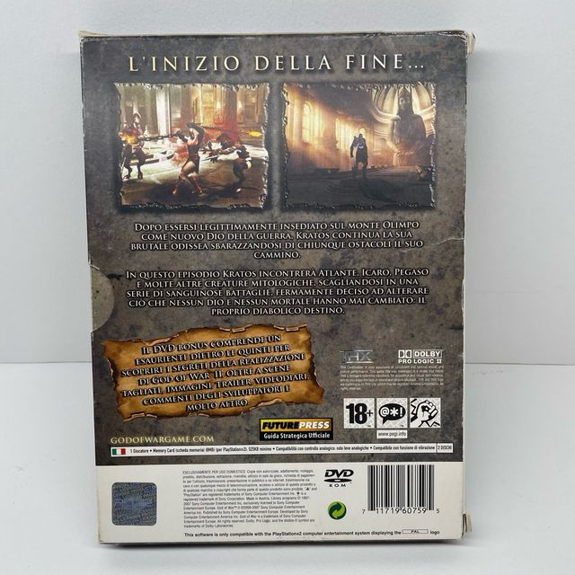 God of War II Edizione Speciale PS2