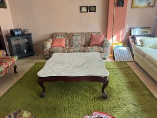 Mesa de centro mármol estilo clásico