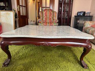 Mesa de centro mármol estilo clásico