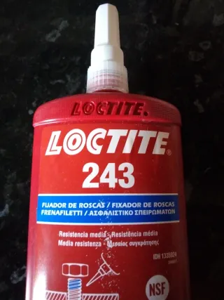 Loctite 243 Fijador de Roscas Media Resistencia