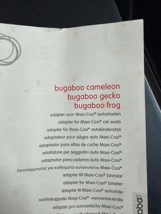 Bugaboo Cameleon Maxi-Cosi