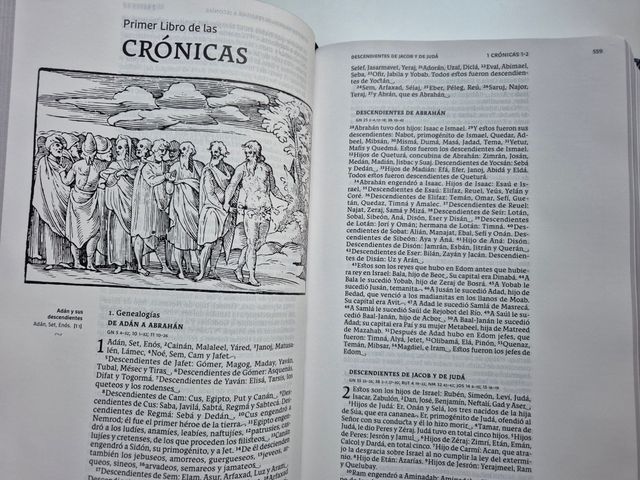 Biblia Católica, Ilustrada, Leathersoft, Azul A...