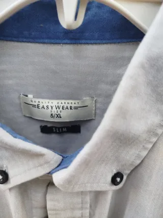 Camisa casual caballero con coderas