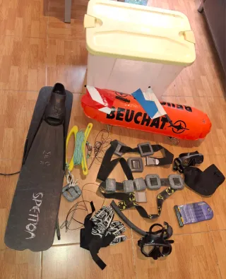 Equipo de pesca submarina