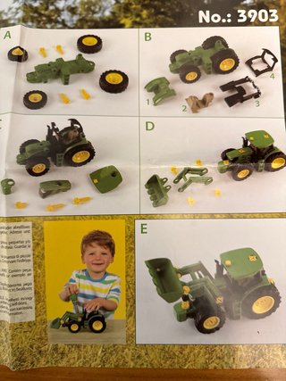 Tractor John Deere Desmontable