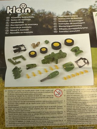 Tractor John Deere Desmontable