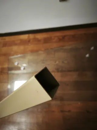 Mesa Comedor Cristal Sullie 140x90cm.