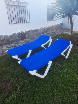 Tumbona Balliu Azul (ud)