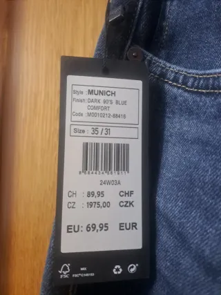 Pantalón vaquero Mavi azul