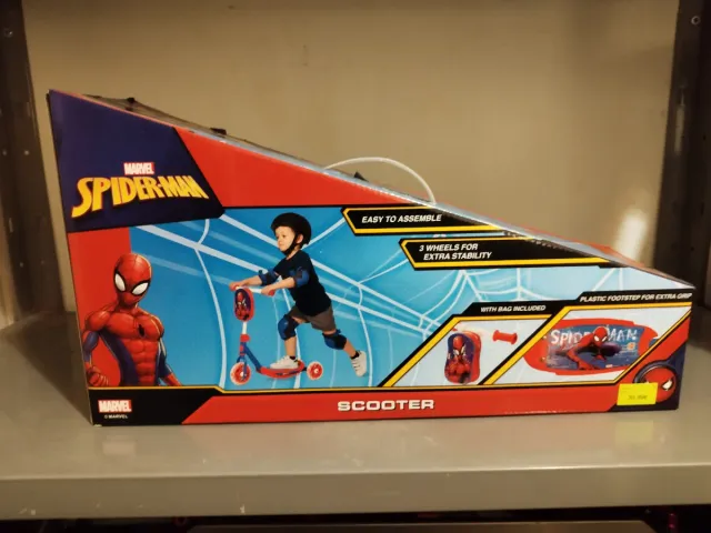 Patinete Spiderman 3 Ruedas Nuevo