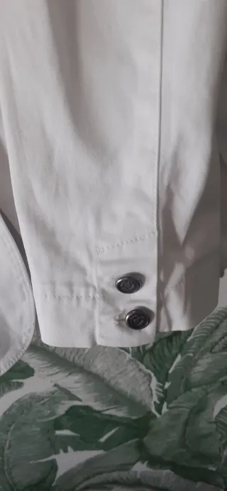 Americana blanca Massimo Dutti