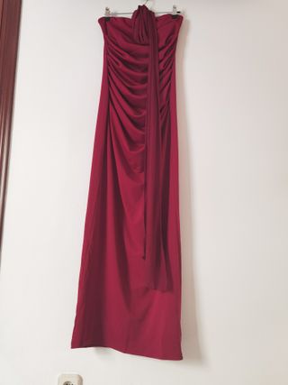 Vestido largo rojo