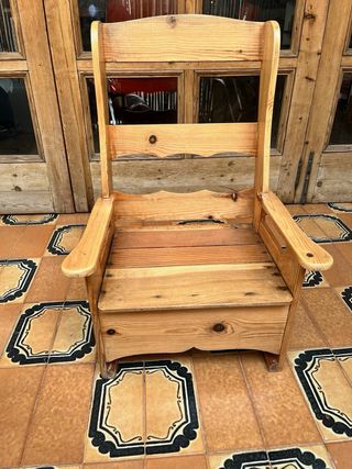 Conjunto Mesa y Silla Infantil Madera