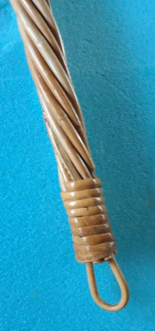 Battipanni vintage in rattan