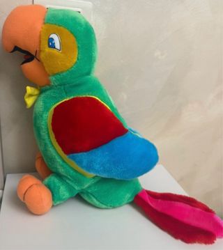 Peluche Pappagallo colorato