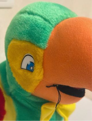 Peluche Pappagallo colorato