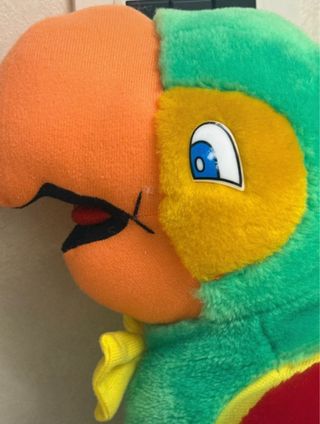 Peluche Pappagallo colorato