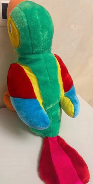 Peluche Pappagallo colorato