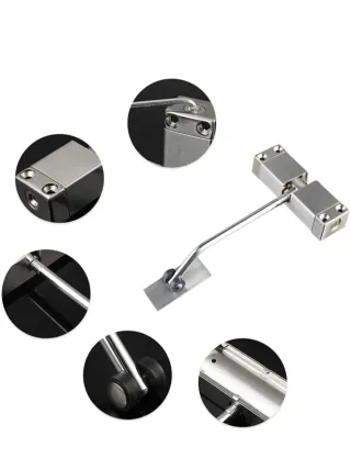 Cierre Puerta Automático Cromado