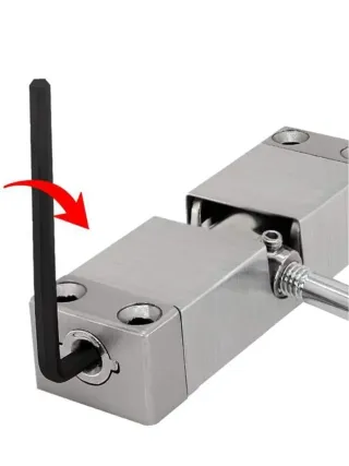 Cierre Puerta Automático Cromado