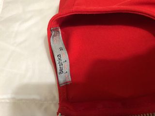 Vestido Bershka Rojo Talla M