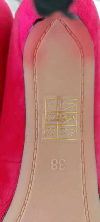 Zapatos de ante rosa The Happy Monk