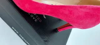 Zapatos de ante rosa The Happy Monk