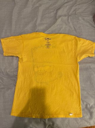 Camiseta Bart Simpson amarilla XL para adoadolesce