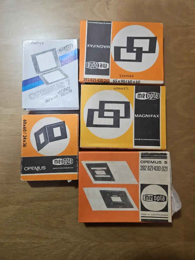 5 Máscaras Meopta Opemus Magnifax