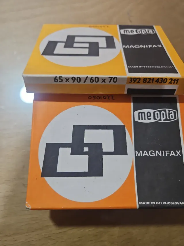 5 Máscaras Meopta Opemus Magnifax