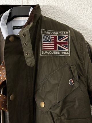 Chaqueta Barbour Steve McQueen Talla S